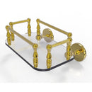 Allied Brass Prestige Skyline Collection Wall Mounted Glass Guest Towel Tray P1000-GT-6-PB