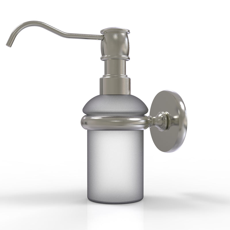 Allied Brass Prestige Skyline Collection Wall Mounted Soap Dispenser P1060-SN