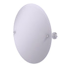 Allied Brass Frameless Round Tilt Mirror with Beveled Edge P1090-SCH