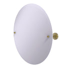 Allied Brass Frameless Round Tilt Mirror with Beveled Edge P1090-UNL