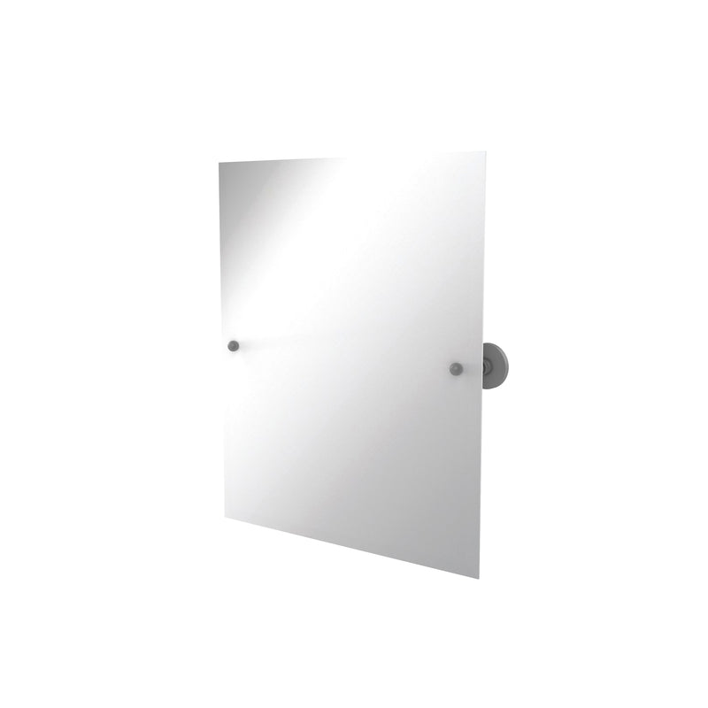 Allied Brass Prestige Skyline Collection Frameless Rectangular Tilt Mirror with Beveled Edge P1092-GYM