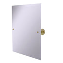 Allied Brass Prestige Skyline Collection Frameless Rectangular Tilt Mirror with Beveled Edge P1092-UNL