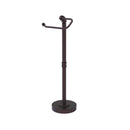 Allied Brass Pipeline Collection Free Standing Euro Style Toilet Tissue Stand P-180-FSETP-ABZ