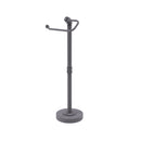Allied Brass Pipeline Collection Free Standing Euro Style Toilet Tissue Stand P-180-FSETP-GYM