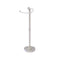 Allied Brass Pipeline Collection Free Standing Euro Style Toilet Tissue Stand P-180-FSETP-SN