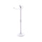 Allied Brass Pipeline Collection Free Standing Euro Style Toilet Tissue Stand P-180-FSETP-WHM