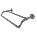 Allied Brass Pipeline Collection 24 Inch Double Towel Bar P-220-24-DTB-GYM