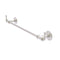 Allied Brass Pipeline Collection 24 Inch Towel Bar with Integrated Hooks P-250-24-TBHK-SN