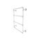 Allied Brass Pipeline Collection 24 Inch Wall Mounted Ladder Towel Bar P-280-24-LTB-WHM