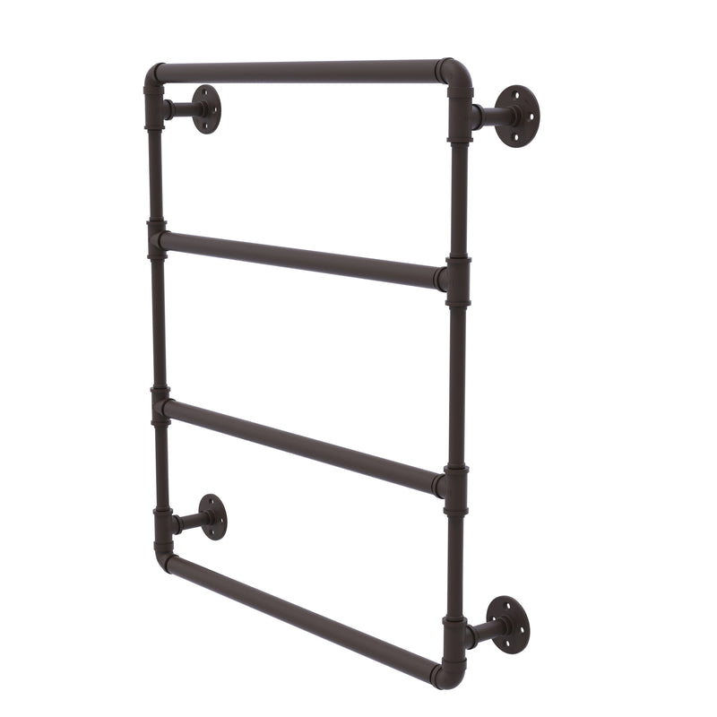 Allied Brass Pipeline Collection 30 Inch Wall Mounted Ladder Towel Bar P-280-30-LTB-ORB