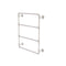 Allied Brass Pipeline Collection 30 Inch Wall Mounted Ladder Towel Bar P-280-30-LTB-SN