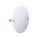 Allied Brass Pipeline Collection Frameless Oval Wall Mounted Tilt Mirror P-350-TM91-SN