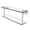 Allied Brass Pipeline Collection 22 Inch Double Glass Shelf P-420-22-DGS-SN