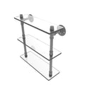 Allied Brass Pipeline Collection 16 Inch Triple Glass Shelf P-440-16-TGS-GYM