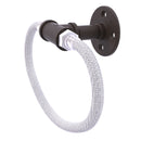 Allied Brass Pipeline Collection Towel Ring with Stainless Steel Braided Ring P-500-RG-ORB