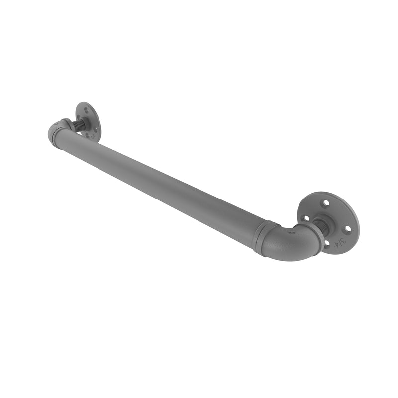 Allied Brass Pipeline Collection 16 Inch Grab Bar P-700-16-GB-GYM