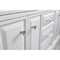 Water Creation 60" Palace Collection Quartz Carrara Pure White Bathroom Vanity Set with Hardware Mirror in Chrome Finish PA60QZ01PW-E18000000