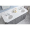 Water Creation 72" Palace Collection Quartz Carrara Cashmere Gray Bathroom Vanity Set with Hardware and F2-0012 Faucets Mirror in Chrome Finish PA72QZ01CG-E18TL1201