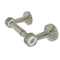 Allied Brass Pacific Beach Collection Two Post Toilet Tissue Holder with Dotted Accents PB-24D-PNI