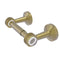 Allied Brass Pacific Beach Collection Two Post Toilet Tissue Holder with Dotted Accents PB-24D-SBR