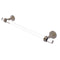 Allied Brass Pacific Beach Collection 18 Inch Towel Bar with Dotted Accents PB-41D-18-PEW