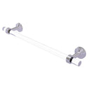 Allied Brass Pacific Beach Collection 18 Inch Towel Bar with Dotted Accents PB-41D-18-SCH