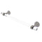 Allied Brass Pacific Beach Collection 18 Inch Towel Bar with Dotted Accents PB-41D-18-SN