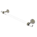 Allied Brass Pacific Beach Collection 24 Inch Towel Bar with Dotted Accents PB-41D-24-PNI