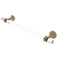 Allied Brass Pacific Beach Collection 24 Inch Towel Bar with Dotted Accents PB-41D-24-UNL