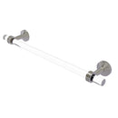 Allied Brass Pacific Beach Collection 30 Inch Towel Bar with Dotted Accents PB-41D-30-SN