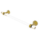 Allied Brass Pacific Beach Collection 18 Inch Towel Bar with Groovy Accents PB-41G-18-PB