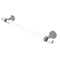 Allied Brass Pacific Beach Collection 24 Inch Towel Bar with Groovy Accents PB-41G-24-SN