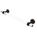Allied Brass Pacific Beach Collection 36 Inch Towel Bar with Groovy Accents PB-41G-36-ORB