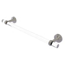 Allied Brass Pacific Beach Collection 18 Inch Towel Bar with Twisted Accents PB-41T-18-SN