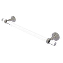 Allied Brass Pacific Beach Collection 30 Inch Towel Bar with Twisted Accents PB-41T-30-SN