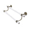 Allied Brass Pacific Beach Collection 18 Inch Double Towel Bar PB-72-18-ABR