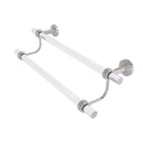 Allied Brass Pacific Beach Collection 24 Inch Double Towel Bar PB-72-24-SN