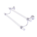 Allied Brass Pacific Beach Collection 30 Inch Double Towel Bar PB-72-30-SCH