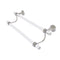 Allied Brass Pacific Beach Collection 36 Inch Double Towel Bar PB-72-36-SN