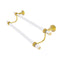 Allied Brass Pacific Beach Collection 18 Inch Double Towel Bar with Dotted Accents PB-72D-18-PB