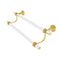 Allied Brass Pacific Beach Collection 24 Inch Double Towel Bar with Dotted Accents PB-72D-24-PB