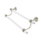 Allied Brass Pacific Beach Collection 36 Inch Double Towel Bar with Dotted Accents PB-72D-36-PNI