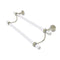 Allied Brass Pacific Beach Collection 18 Inch Double Towel Bar with Groovy Accents PB-72G-18-PNI