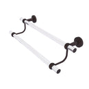 Allied Brass Pacific Beach Collection 30 Inch Double Towel Bar with Twisted Accents PB-72T-30-ABZ