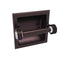 Allied Brass Pacific Grove Collection Recessed Toilet Paper Holder with Dotted Accents PG-24CD-ABZ