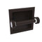 Allied Brass Pacific Grove Collection Recessed Toilet Paper Holder with Groovy Accents PG-24CG-ORB