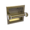 Allied Brass Pacific Grove Collection Recessed Toilet Paper Holder with Twisted Accents PG-24CT-ABR