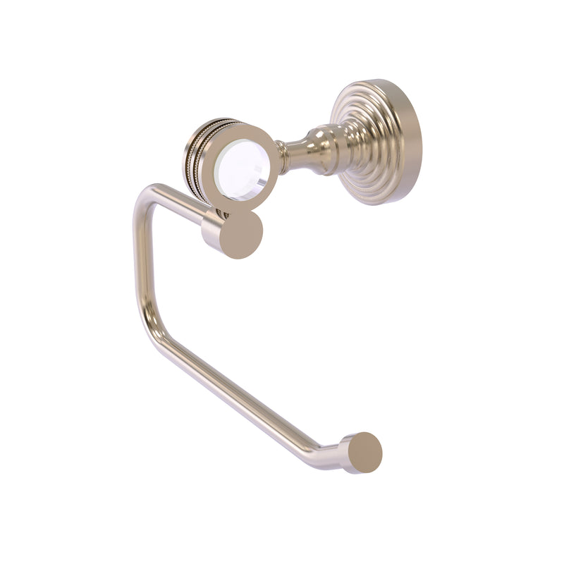 Allied Brass Pacific Grove Collection European Style Toilet Tissue Holder with Dotted Accents PG-24ED-PEW
