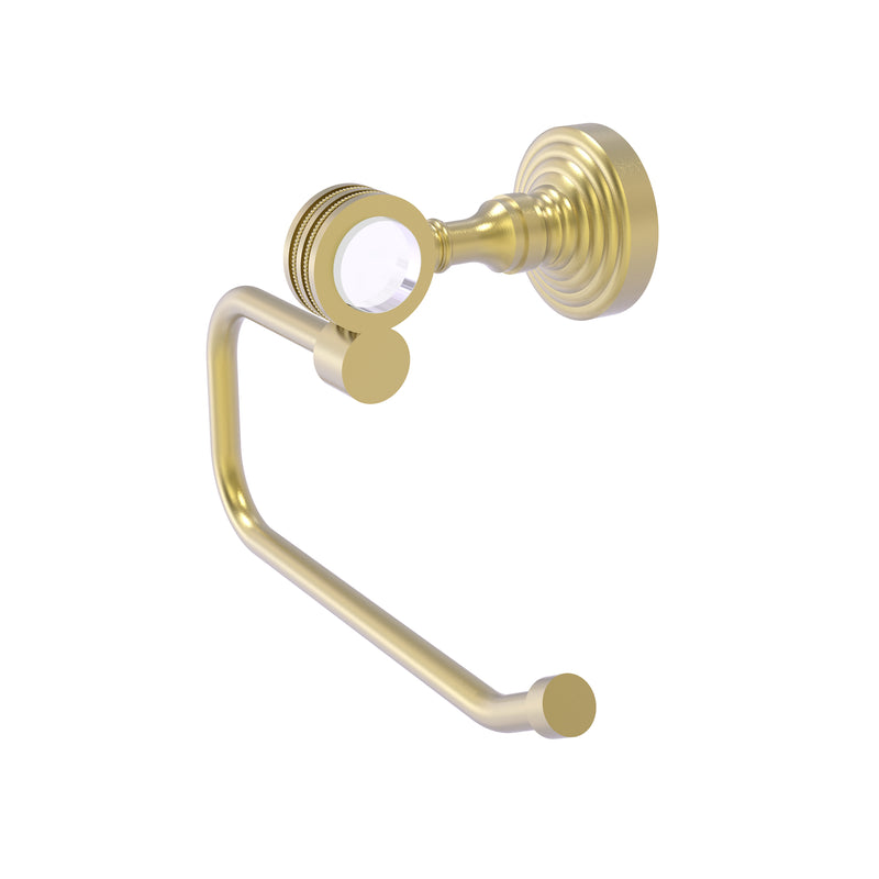 Allied Brass Pacific Grove Collection European Style Toilet Tissue Holder with Dotted Accents PG-24ED-SBR