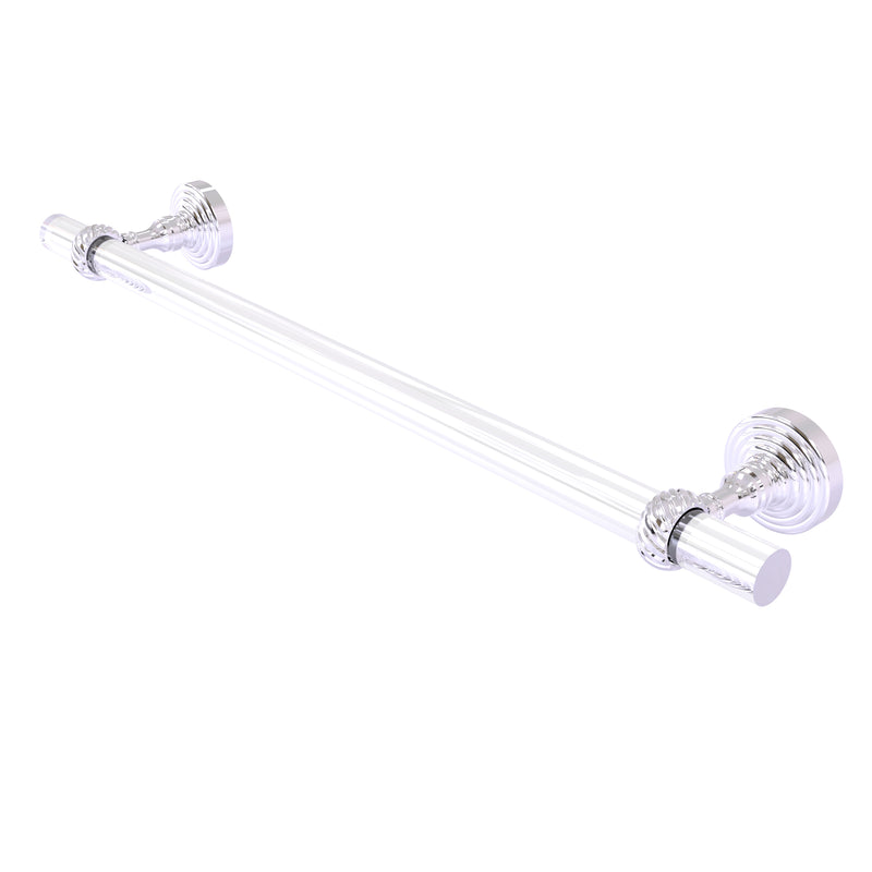 Allied Brass Pacific Grove Collection 24 Inch Towel Bar with Twisted Accents PG-41T-24-PC